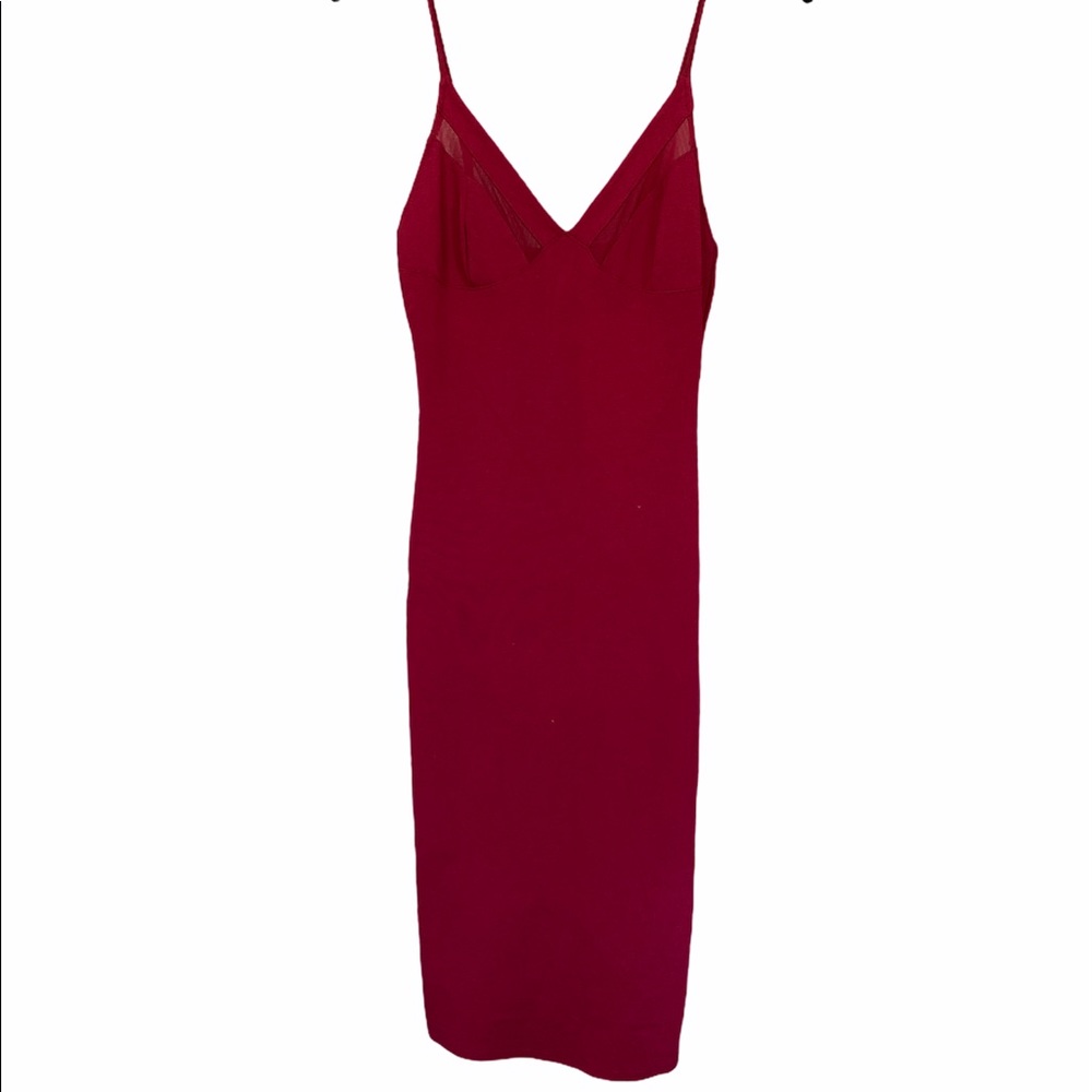 Wine Midi Dress